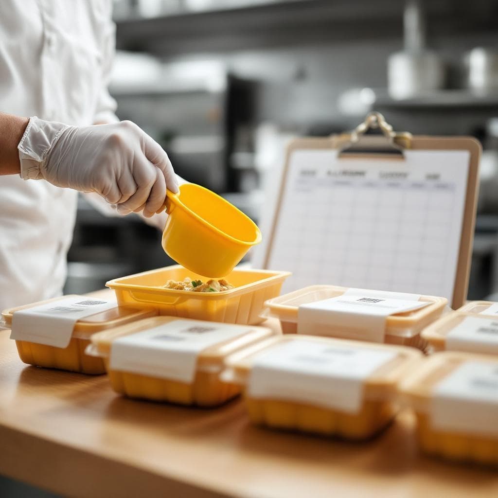 Organic school lunches ready for delivery